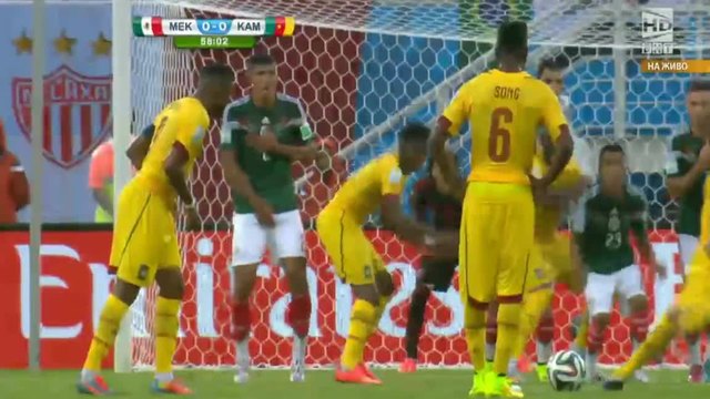 Мексико 1:0 Камерун (Бг Яудио) обширно