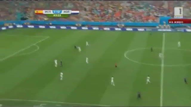 Spain - Netherlands 1 - 5 Robin Van Persie __ Испания 1 - 5 РҐРѕР»Р°РЅРґР