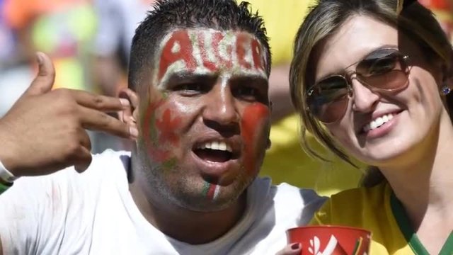 World Cup 2014- Belgium 2-1 Algeria