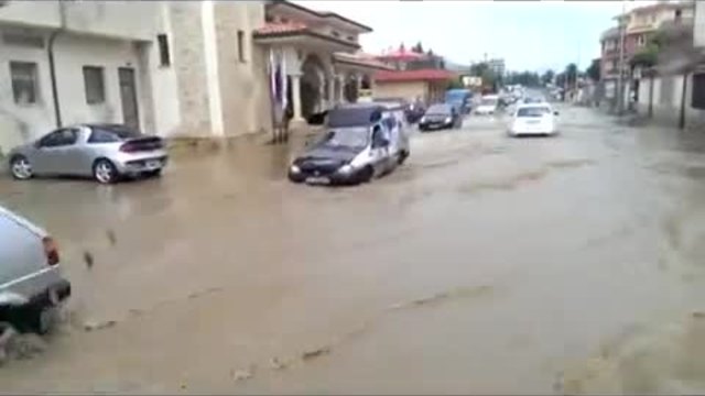 Наводнение Слънчев бряг