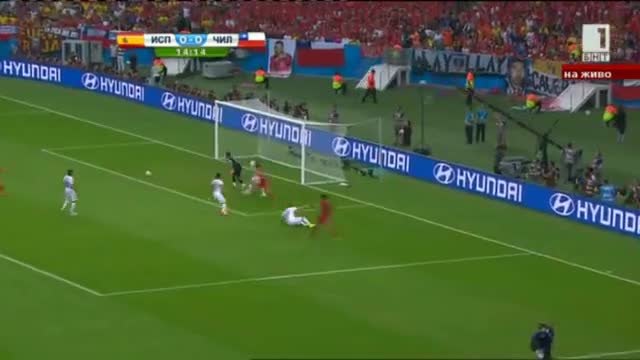 Испания Чили 0:2 / Световното Първенство По Футбол 2014 Бразилия
