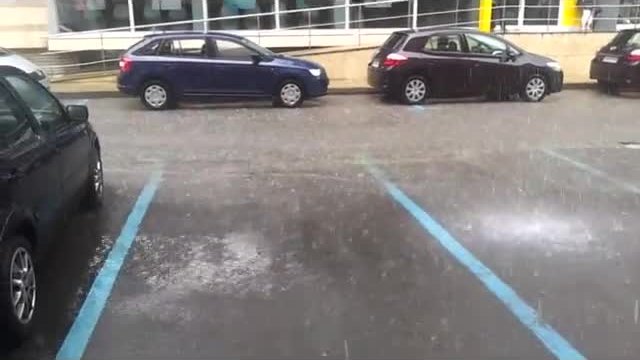 Проливен дъжд в Хасково - "Моята новина" - НОВА Телевизия