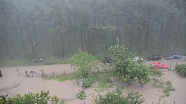 Началото на трагедията, наводнението във Варна, Аспарухово