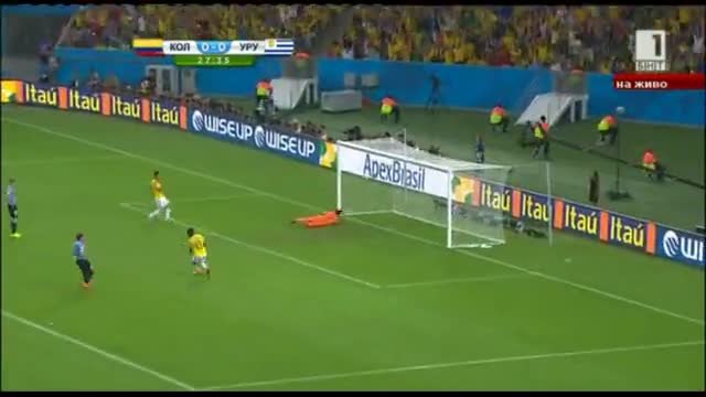 Колумбия Уругвай 2:0 1/8 Финалите / Световното Първенство По Футбол 2014