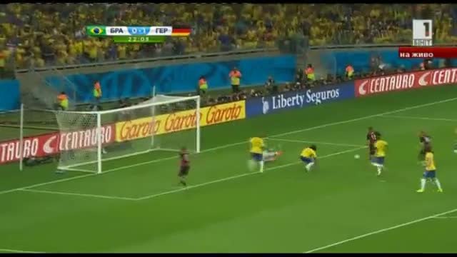 Шок ! Бразилия Германия 1:7 / Световното Първенство По Футбол 2014 Бразилия