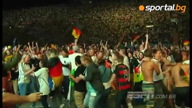 Уникална радост в Мюнхен след гола на Марио Гьотце