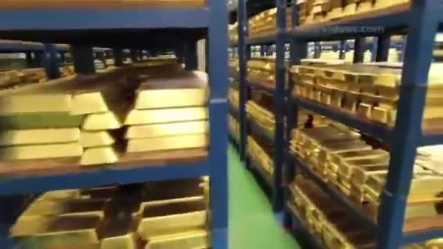 Най-големият златен резерв в света 2014! Вижте Видео!