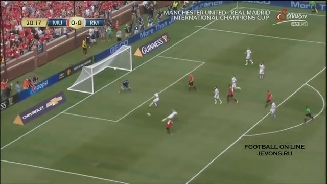 Манчестър Юнайтед 3:1 Реал ( Мадрид ) 02.08.2014  International Champions Cup