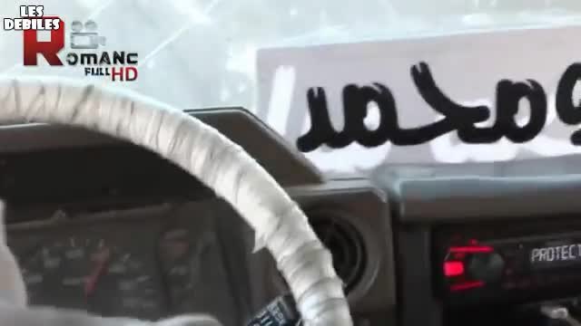 Араби карат джип с 200 километра в час на две гуми..