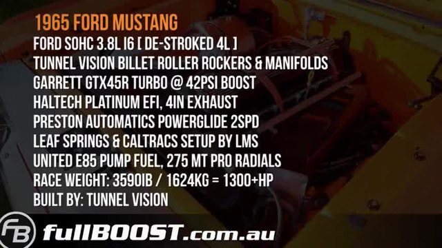 1300 коня Ford Mustang 6 Turbo