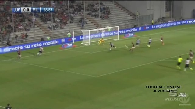 23.08.14 Ювентус - Милан 0:1 Тим Къп