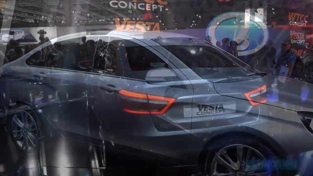 Лада Веста - Автомобилно изложение в Москва 2014г.