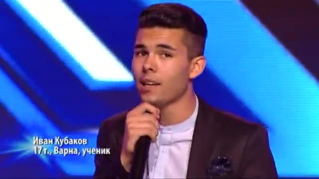 Иван Кубаков - X Factor Bulgaria (10.09.2014)