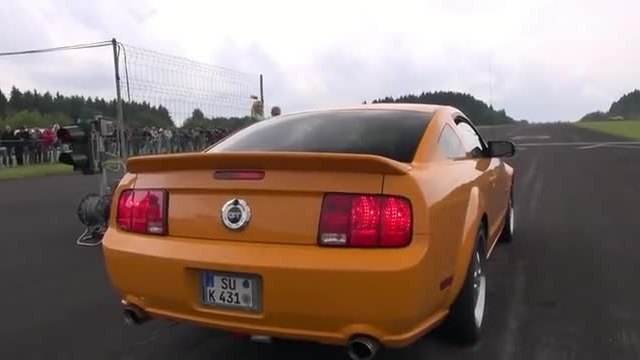 Modified Ford Mustang Gt - Amazing Burnout