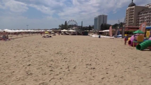 Златни Пясъци, България (Golden Sands, Bulgaria) - Плажът