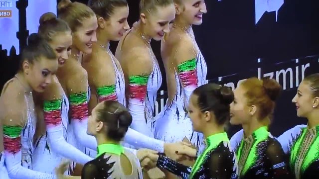България с титла в многобойя на Световното по художествена гимнастика, награждаване