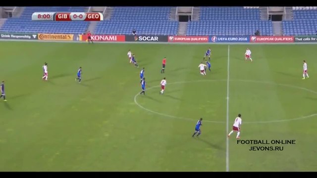 Гибралтар - Грузия 0:3 | 14.10.14 - Квалификации за Европейско първенство 2016