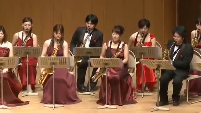 Saxophone Ensemble - Bolero Mi-Bemol (Ravel)