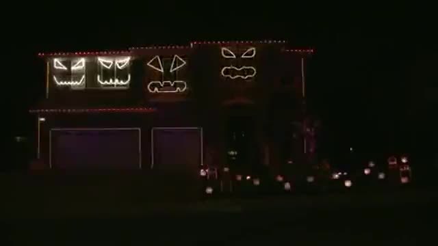 Halloween Light Show