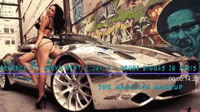 Ненормална • Beyonce Ft. Kanye West &amp; Jay Z - Drunk Niggas In Paris •» 7he Magician Mashup • 2014