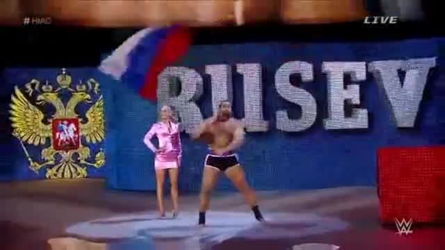 Alexander Rusev vs. Big Show - Hell in a Cell 2014