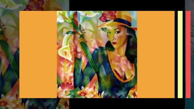 Жените -  в изкуството на Jeanette Guichard-Bunel...(music Yanni)...