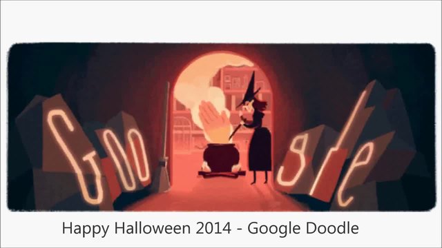 Хелоин е ще празнувате ли с нас ! Halloween Google Doodle 2014 - Happy Halloween!