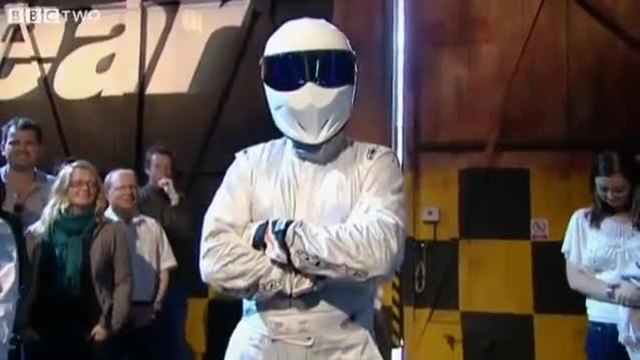 Удивително: Стиг сваля каската си - Top Gear - Вижте кой всъщност е той