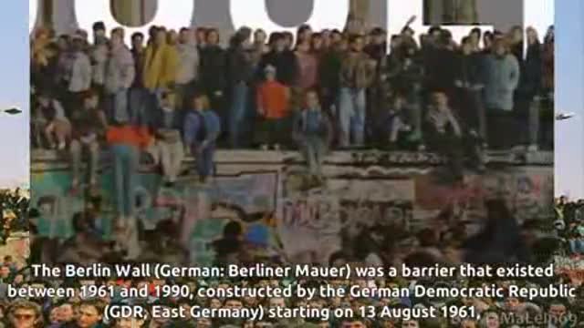 Падане на Берлинската стена преди 25 години (09.11.2014) Fall of the Berlin Wall - Google Doodle