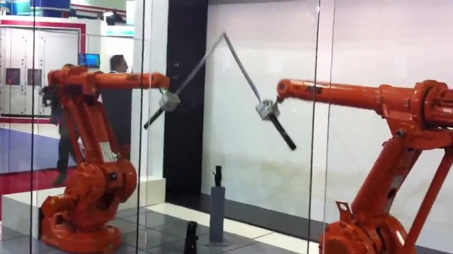 Katana Fight между два робота