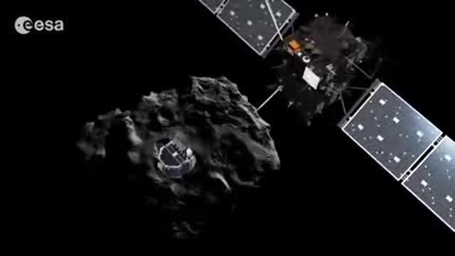 Космически апарат кацна на комета за първи път в историята на човечеството