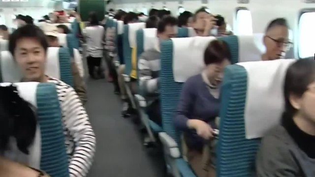 Японци тестват супер бърз влак 500км. ч
