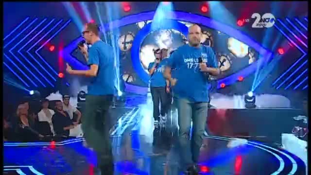 Wosh Mc и Тити Папазов изпълняват песента -Проблеми- - VIP Brother финал (17.11.2014г.)