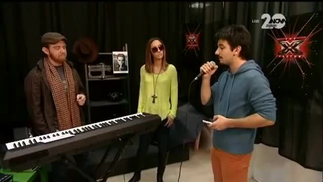 Брутално изпълнение на Славин Славчев - X Factor Live (18.11.2014)