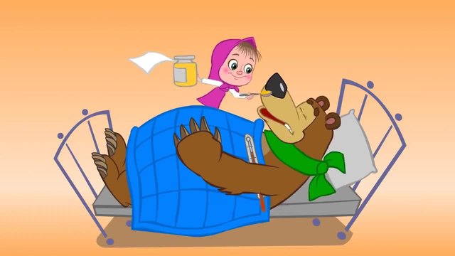 Маша и Мечока -  Границата на замъка! 12 Епизод Full H D - Анимации за Деца