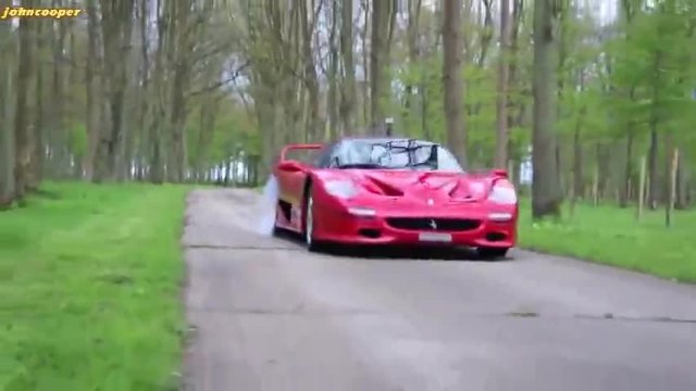 Старт с Ferrari F50