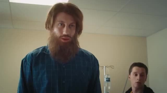 Кървава реклама на минерална вода