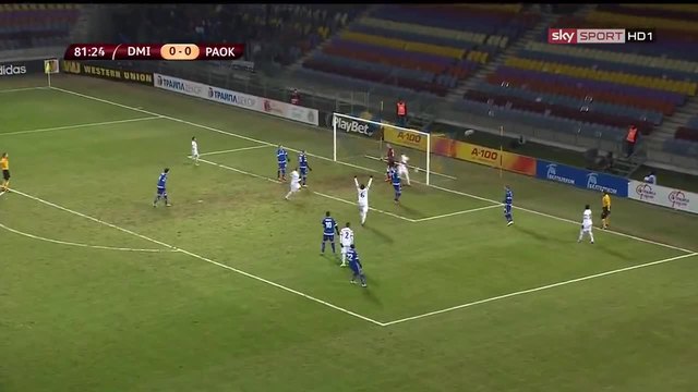 Динамо Минск - Паок 0:2
