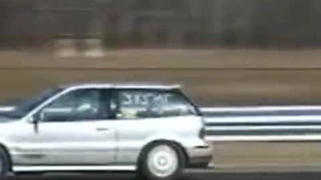 Dodge Colt Turbo Drag Race 1989