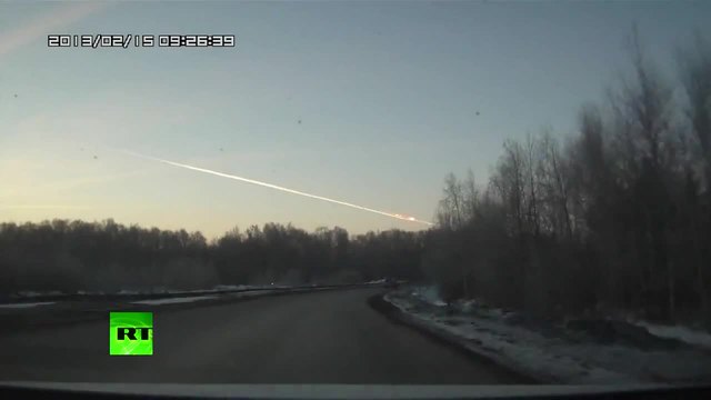 Метеорит падна в Русия 15.02.2013