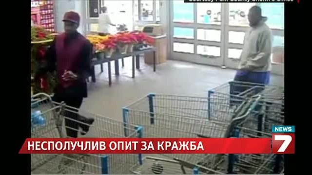 Находчиви крадци не се разминаха с ареста