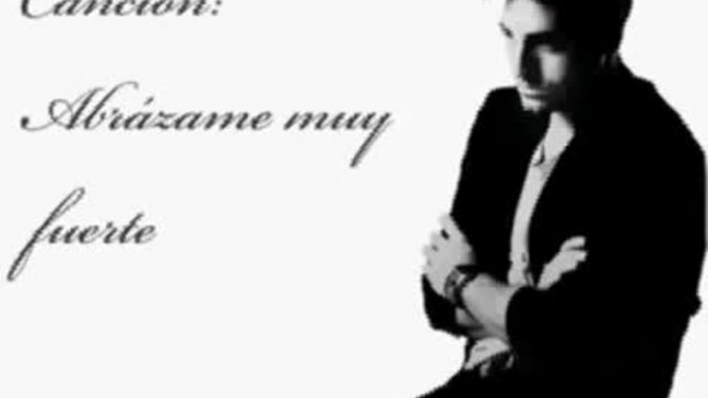 David Bustamante - Álbum- A contracorriente - 01 Abrázame muy fuerte.