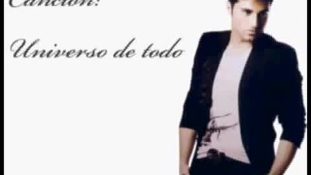 David Bustamante - Álbum- A contracorriente - 02 Universo de todo.