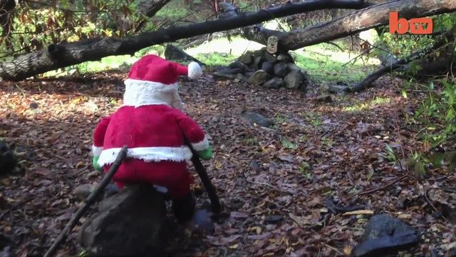 Мечка атакува Дядо Коледа