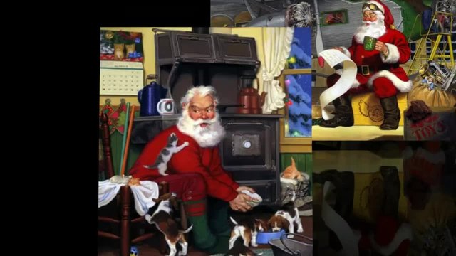 Добрият Дядо Коледа в изкуството на TOM NEWSON(American artist)... ...