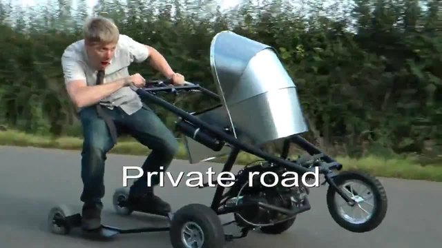 Най-бързата бебешка количка в света