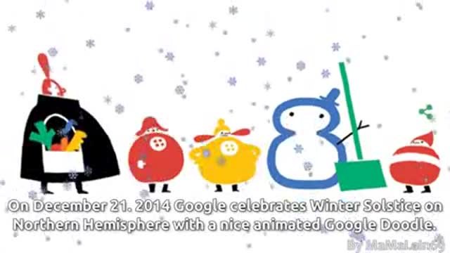 Празнуваме Зимно слънцестоене 2014 (Northern Hemisphere) с Google Doodle
