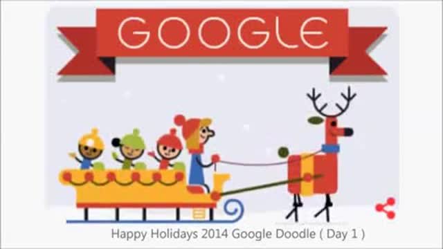 Весели празници 2014 с Google.Happy holydays - Весела Коледа и Честита Нова година