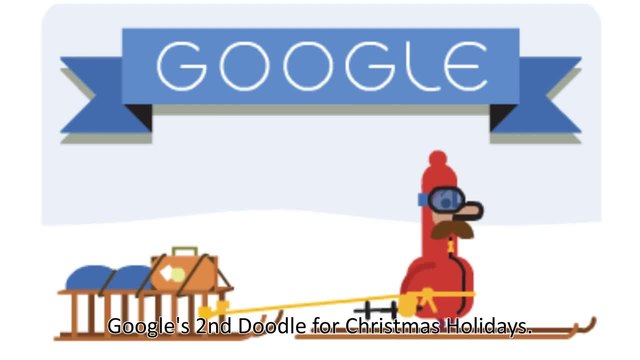 Весели празници от Google - Google Doodle