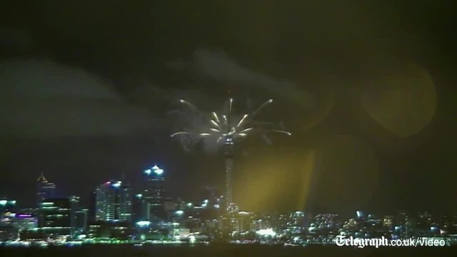 Посрещане на нова година в Auckland - 2015г